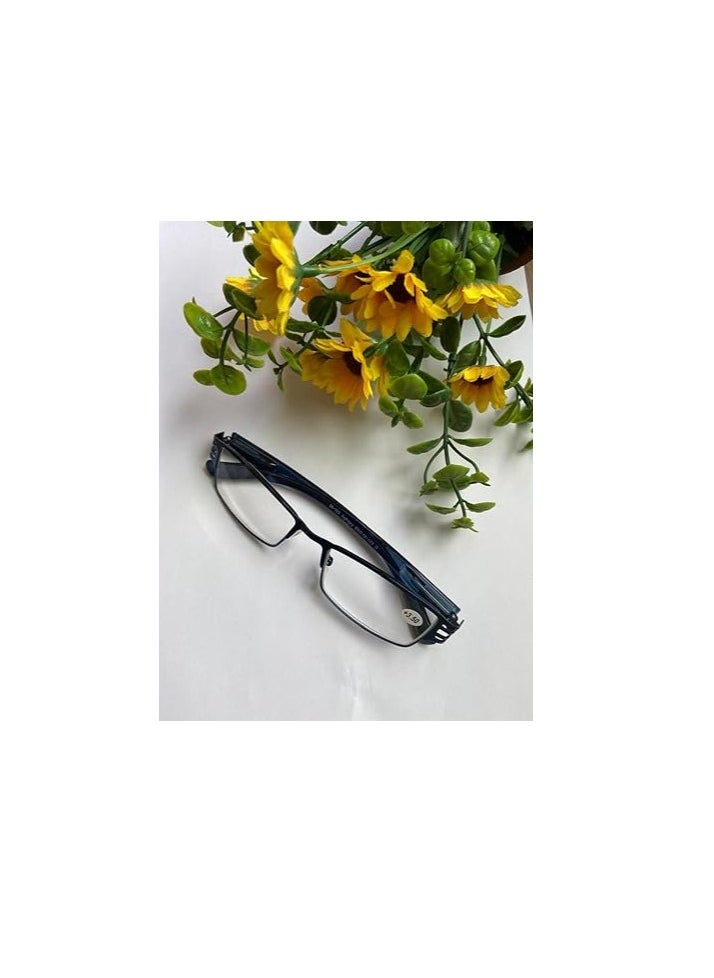 Generic MySouq-Store Metal Colored Reading Glasses for Men and Women  - Image 5