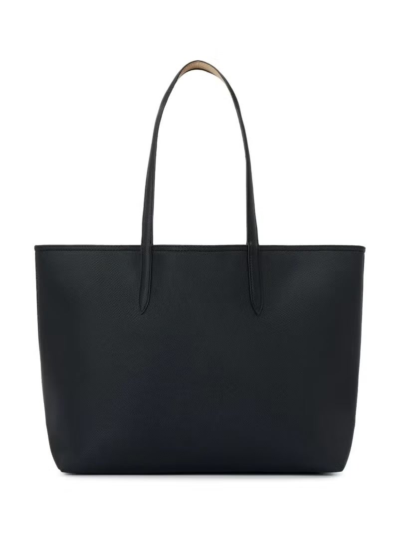 لاكوست النساء مزدوجة الجانبين لونين كبيرة السعة حقيبة اليد، عصرية متعددة الوظائف - Image 3