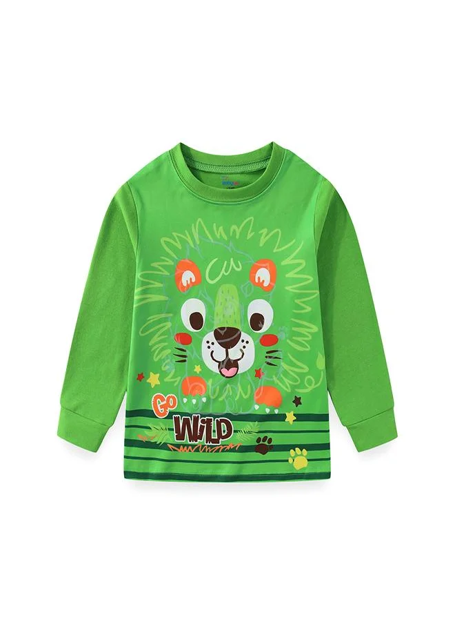 بيبي كلو Go Wild Jungle Glow-in-the-Dark PJs for Boys