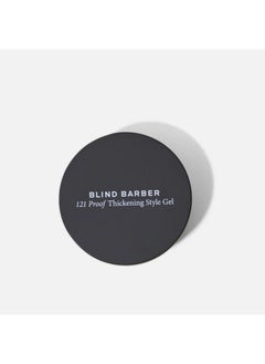 Blind Barber 121 Proof Thickening Style Gel Medium To Strong Hold Hair Gel Waterbased Styling Gel For All Hair Types Paraben & Sulfate Free Hair Products For Men (2.5 Ounce)  - Image 3