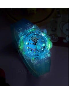 Disney Frozen Elsa Girls Watch, Cartoon Digital Watch for Kids, Child Colorful Luminous Cartoon Quartz Wrist Watch  - Image 3