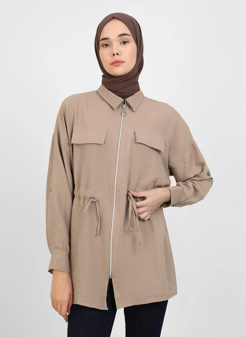 Refka by modanisa Mink - Tunic - Refka