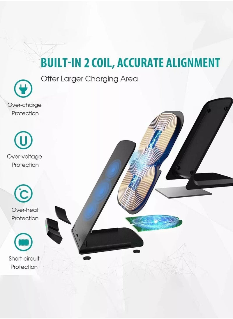 Generic 10W 2 In 1 Wireless Charger  - Image 4