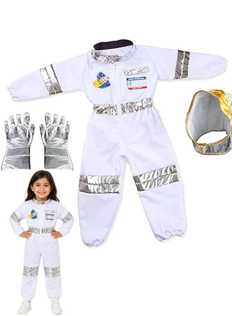 LIMOS Children's Astronaut Space Costume Space Pretend Dress Up Role Play Set for Kids Cosplay Ages 4-7 - Image 1