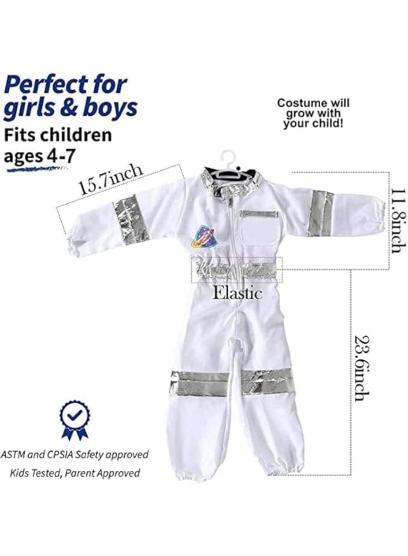 LIMOS Children's Astronaut Space Costume Space Pretend Dress Up Role Play Set for Kids Cosplay Ages 4-7 - Image 5