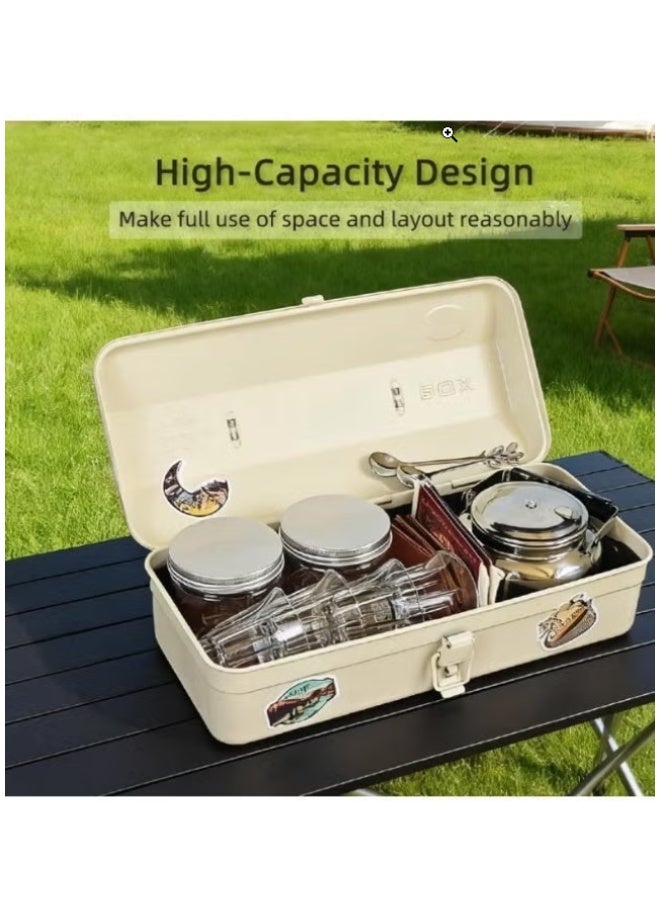 BlueFire White Portable Camping Tea Set with Mini Gas Stove – Outdoor Tea Kit with Camping Kettle & 4 Cups | Travel & Picnic Tea Set | Compact Camping Cookware Set for Outdoor Cooking | Ideal Portable Tea Set for Camping, Hiking & Desert Trips - Image 4