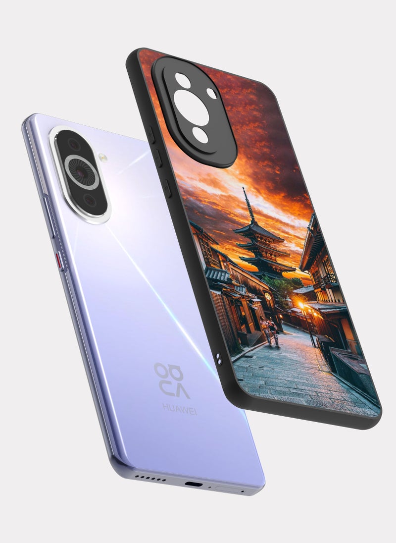 PXLAAT Huawei Nova 10 case cover Japanese Old Village - Image 2