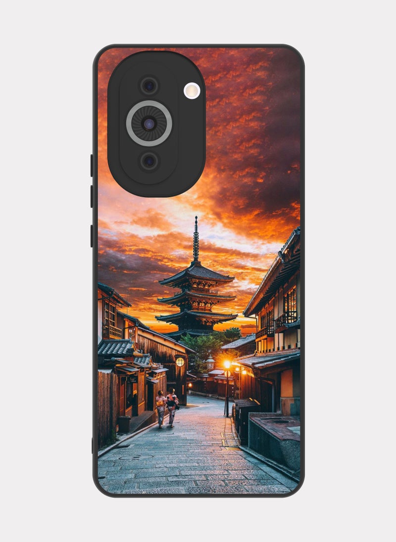 PXLAAT Huawei Nova 10 case cover Japanese Old Village - Image 1
