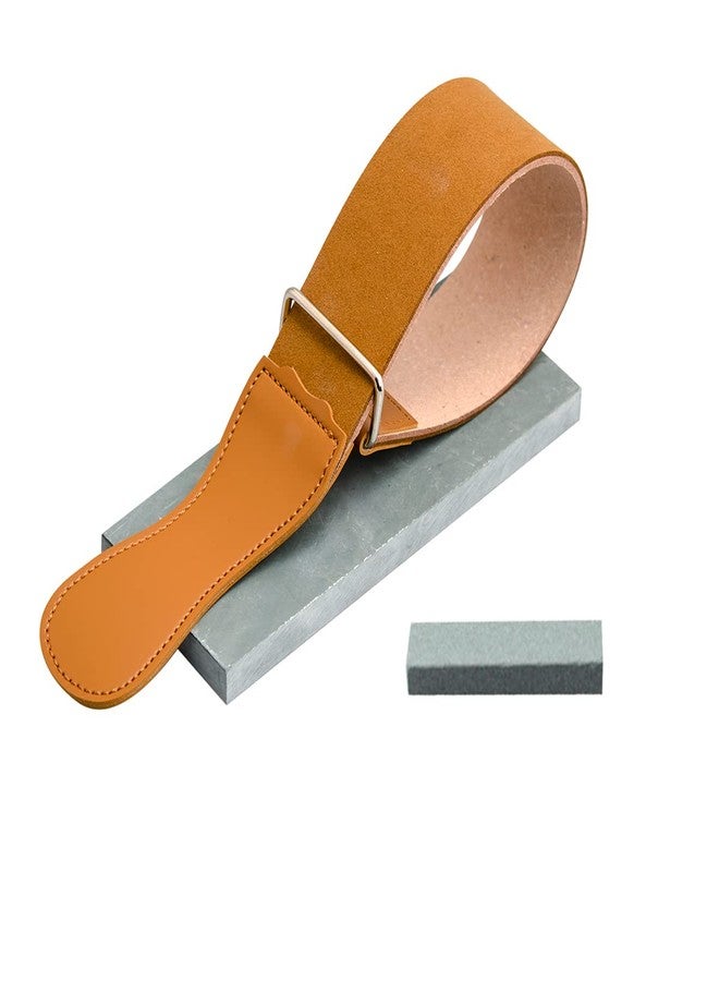 Grandslam Shaving Kit - Straight Razor With Leather Strop, Sharpening Stone, Brush, Bowl, Soap - Gift for Men - Image 2