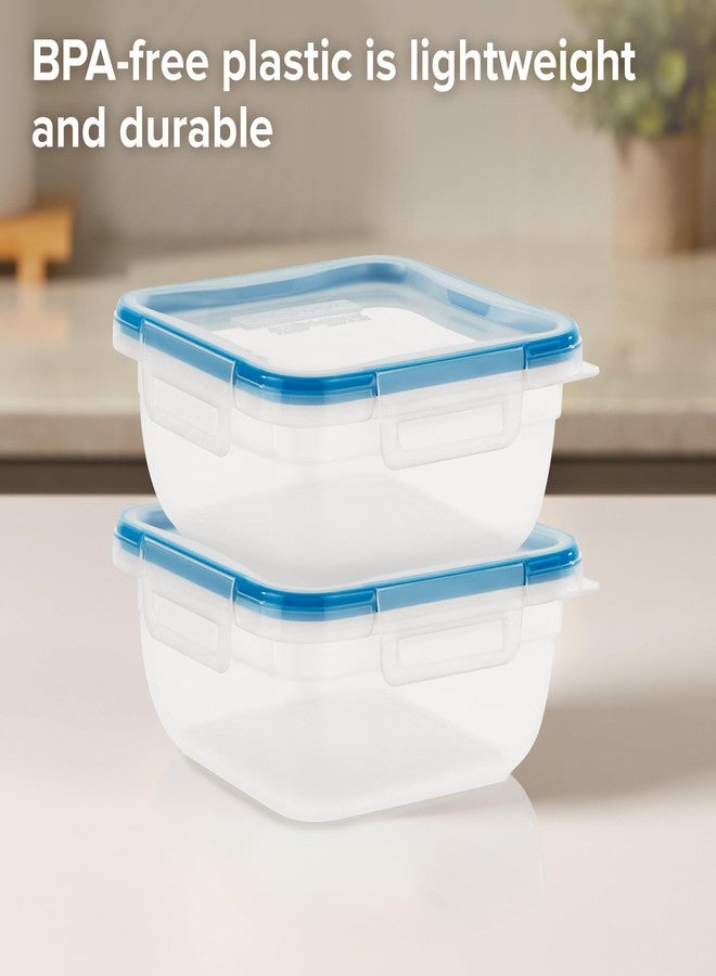 Snapware TS Plastic 4pc 5.5c Square VP - Image 3