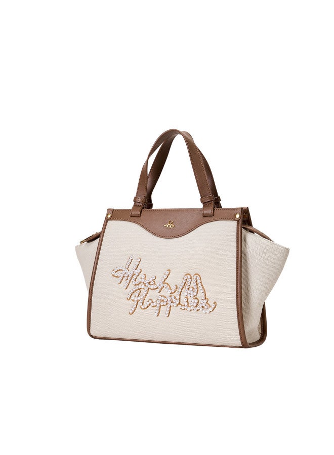 Hush Puppies Popular And Versatile] Fashionable Women's Handbag, Elegant Casual Large Capacity Tote Bag, Gift For Wife - Image 3