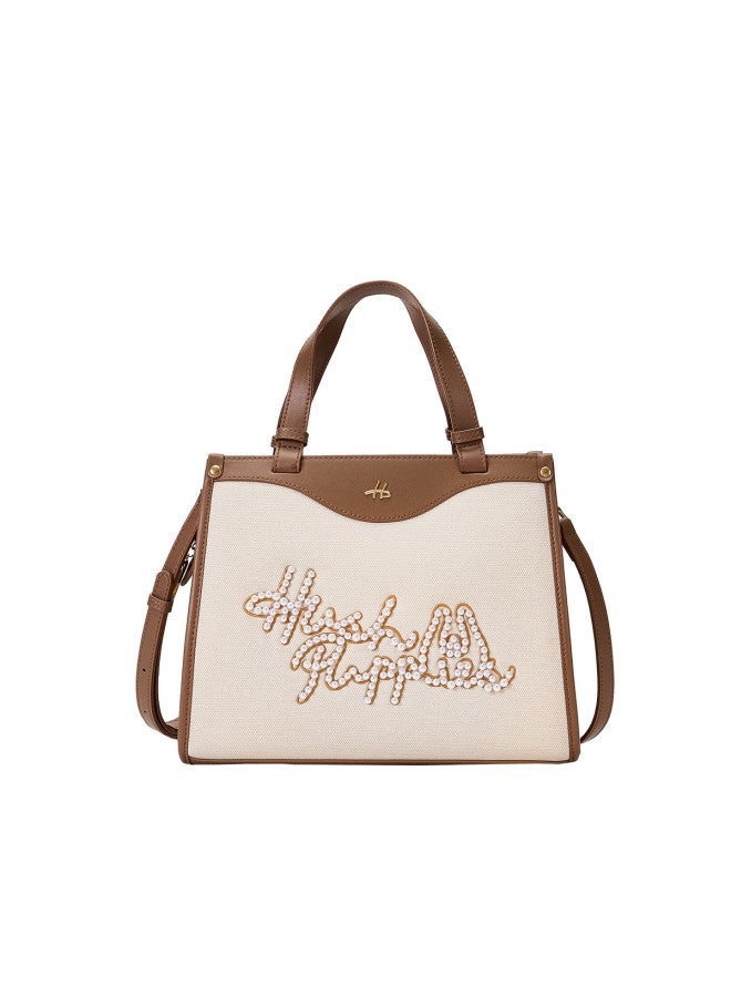 Hush Puppies Popular And Versatile] Fashionable Women's Handbag, Elegant Casual Large Capacity Tote Bag, Gift For Wife - Image 2