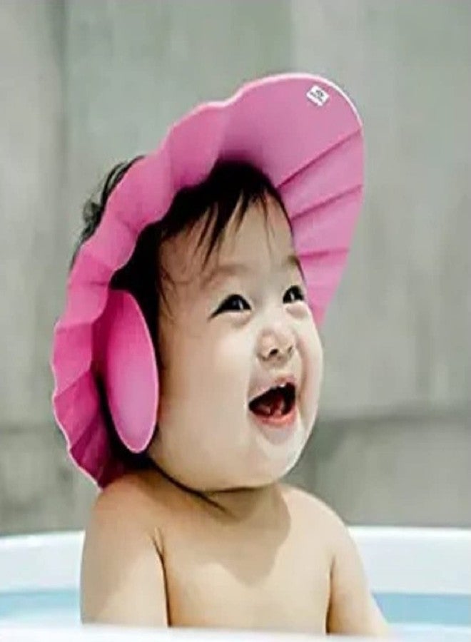 Wavva® Safe Shampoo Shower Bathing Protection Bath Cap Soft Adjustable Visor Hat and Tool for Hair Cut for Toddler, Baby, Kids and Children - Image 2