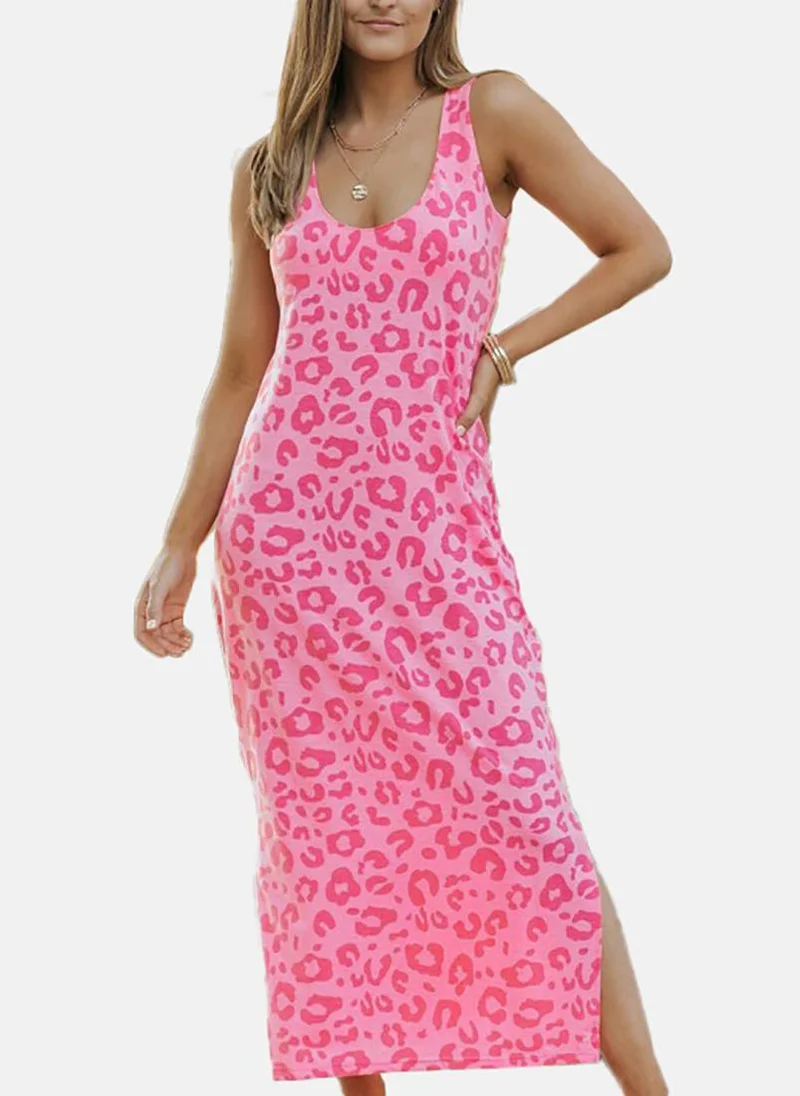 YUNIQEE Leopard Print Dress
