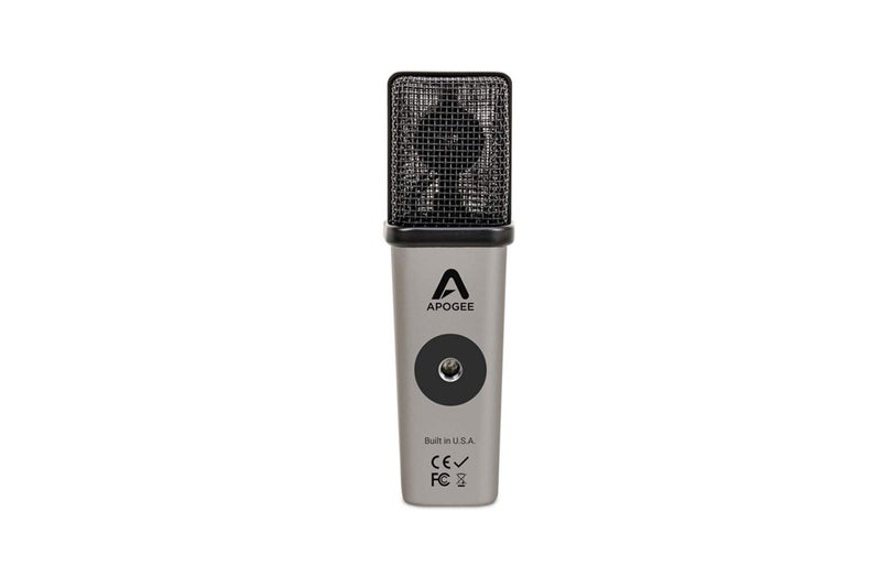 Apogee MiC Plus - Studio Quality USB Microphone with Cardioid Condenser Mic Capsule, Built In Mic Pre-Amp & Zero-Latency Headphone Output - Image 5