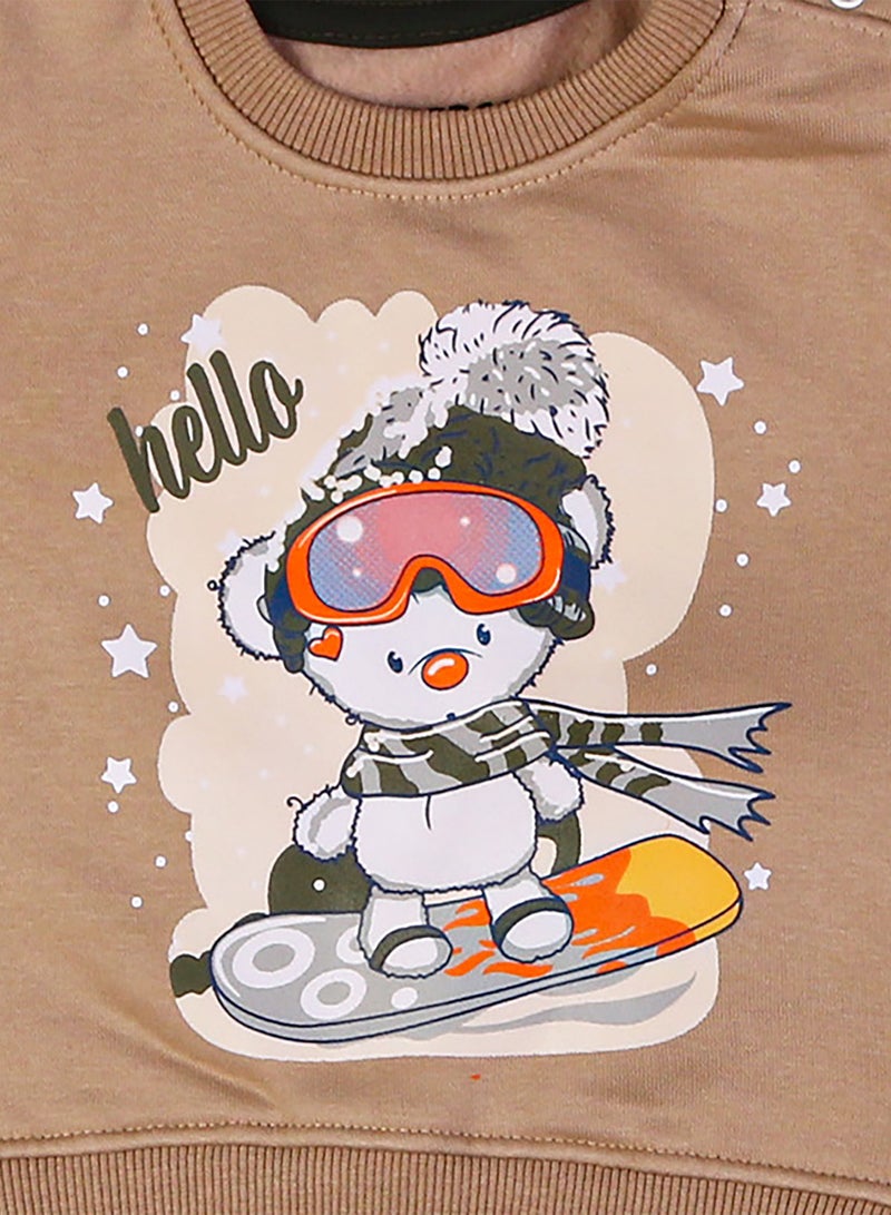 زيركون بيجامة شتوي مواليد - Image 2