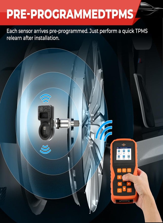 ISINLASSO حساسات TPMS 42607-33021 315MHz مستشعر ضغط الإطارات مُبرمج مسبقًا يناسب لكزس RX350 GX460 LX570 CT200h يناسب تويوتا كامري 4Runner أفالون كورولا هايلاندر RAV4 تاكوما يناسب سايون tC xB-4PCS - Image 4