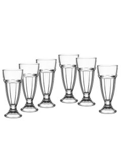 Set of 6 Turkish glass cups, Pasha Bash, for multiple use