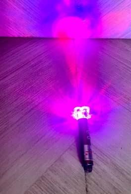 Generic 4in1 Laser Pointer Laser Torch with Emergency LED Light Keychain Hook Multicolor Compact Pocket Torch  - Image 3