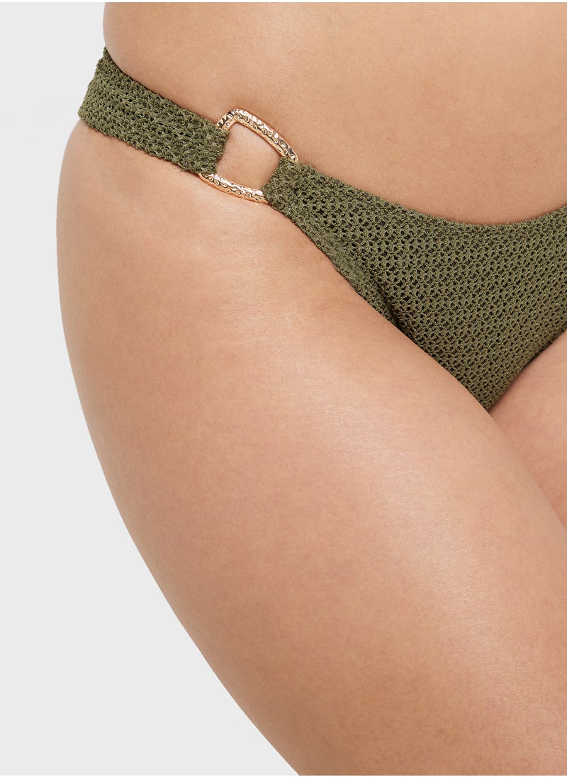 hunkemoller High Leg Bikini Bottom  - Image 3