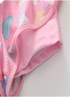 Loquat Girls' Split Body Long Sleeved Swimsuit Multicolour A  - Image 5
