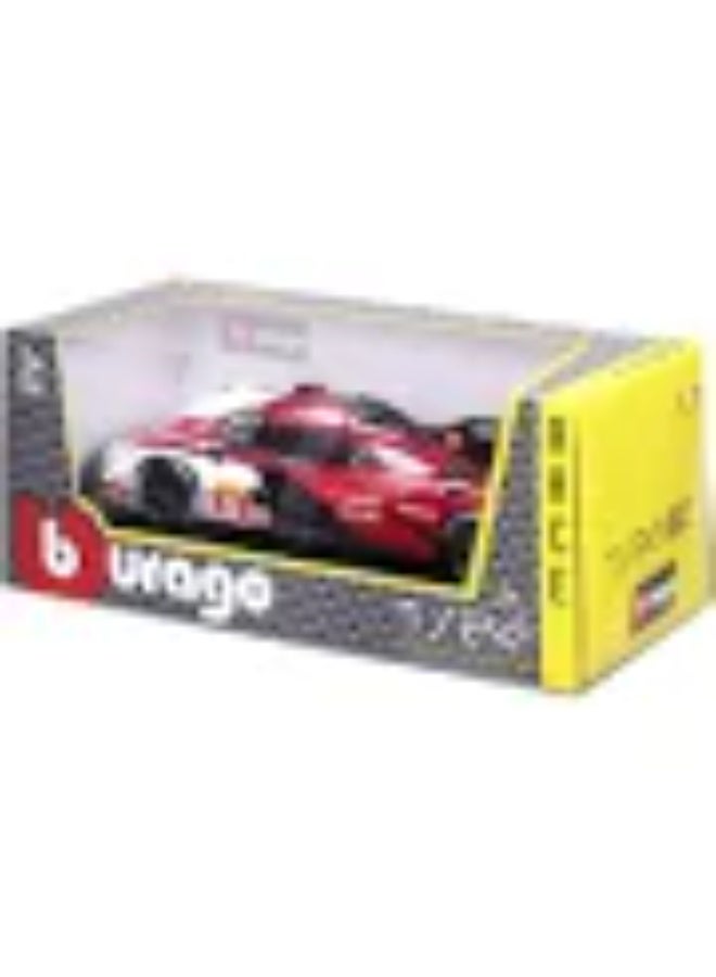Bburago 1:24 Scale Bburago Die-Cast Porsche 963 2024 Model Car, Metal Racing Replica with Opening Doors and Hood, Detailed Interior Collectible Display Car - Image 3