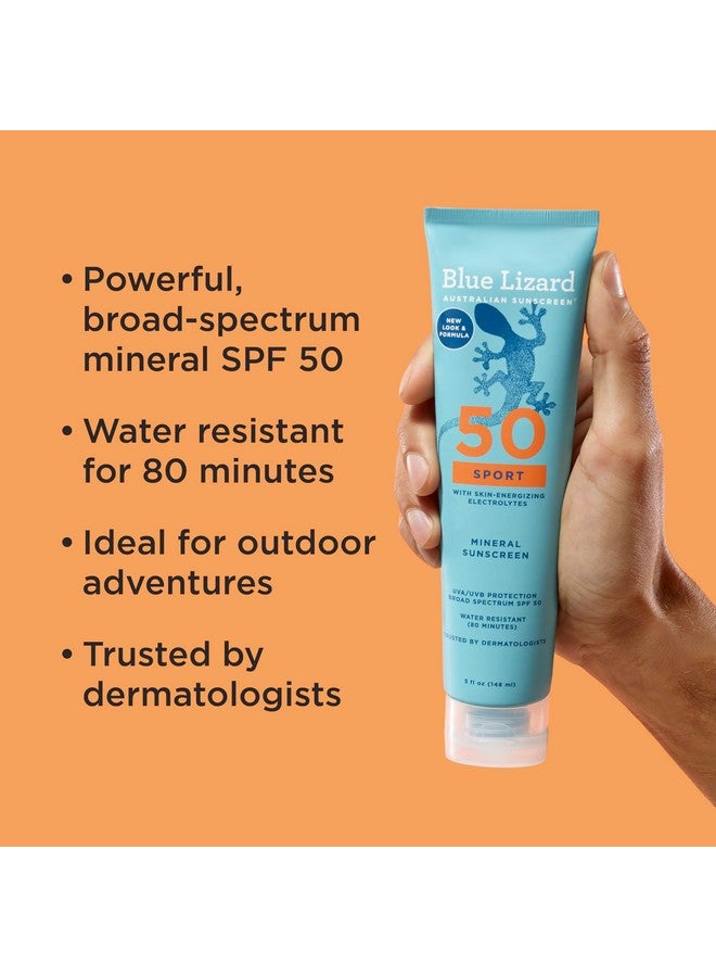 Blue Lizard Sport Mineral SPF Lotion 5 oz - SPF 50+ - Image 2