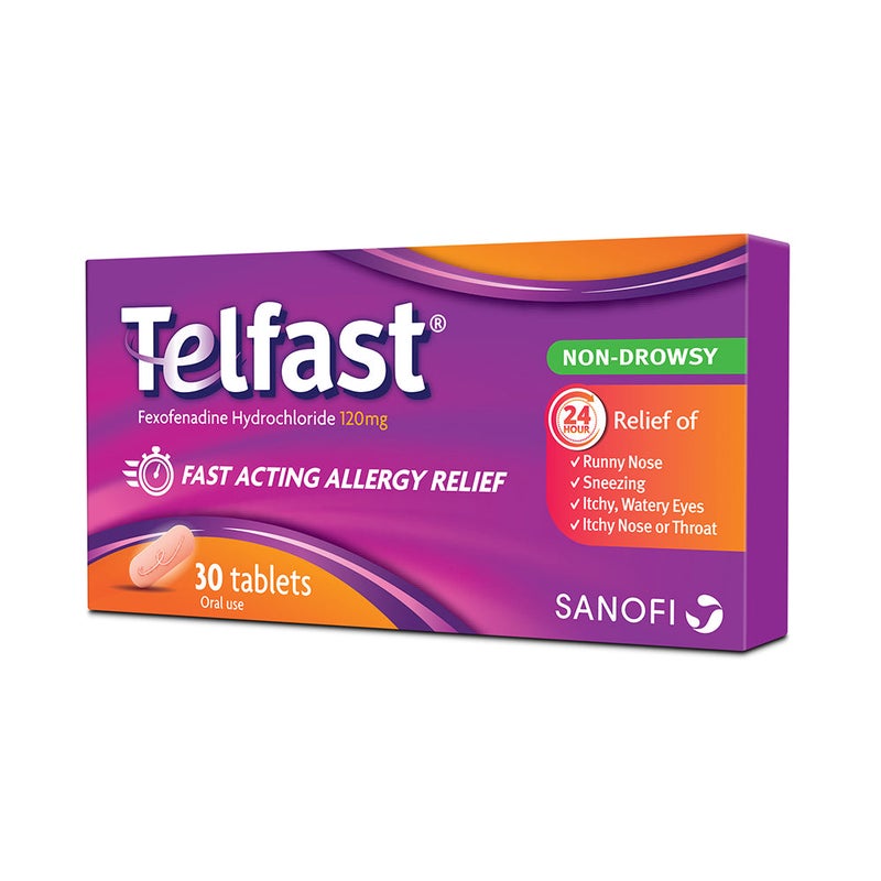 TELFAST 120MG TAB 30S