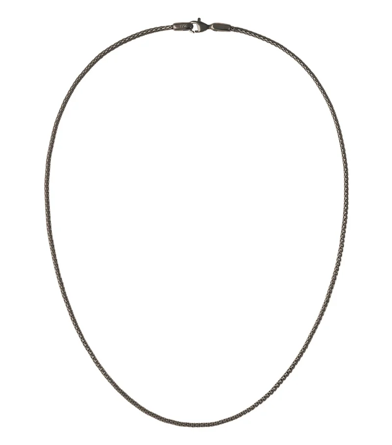 Daniel Wellington Tide Mesh Necklace Graphite 1.8
