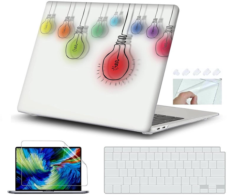 GIOIA BAZAAR Case for MacBook Air 13 Inch M1 A2337 A2179 A1932 2018-2020 Release Retina Display &Touch Id, Plastic Hard Shell Case Cover (Design11) - Image 1