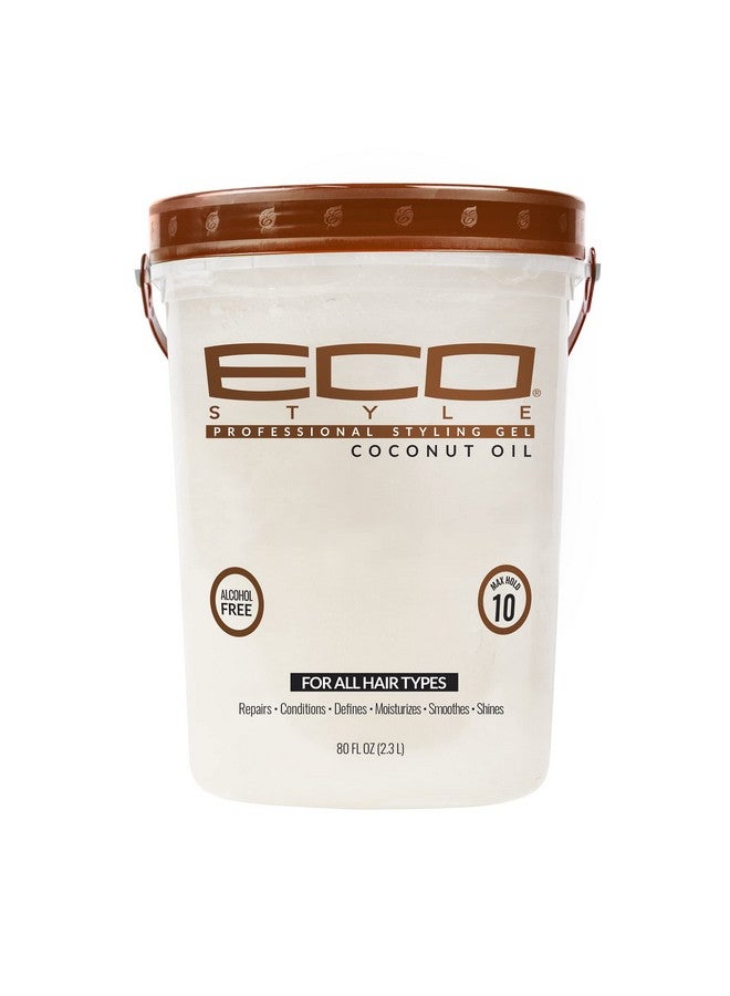 Coconut Oil Styling Gel Adds Luster And Moisturizes Hair Weightless Styling And Superior Hold Prevents Breakage And Split Ends Promotes Scalp Health Ideal For All Hair 80 Oz