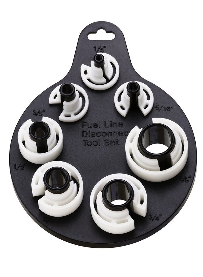 ARES 70317 - Air Conditioner and Fuel Line Quick Disconnect Tool Set - Includes 7 Popular SAE Standard Sizes for Multiple Applications - Sizes Range from 1/4-Inch to 7/8-Inch - Image 1