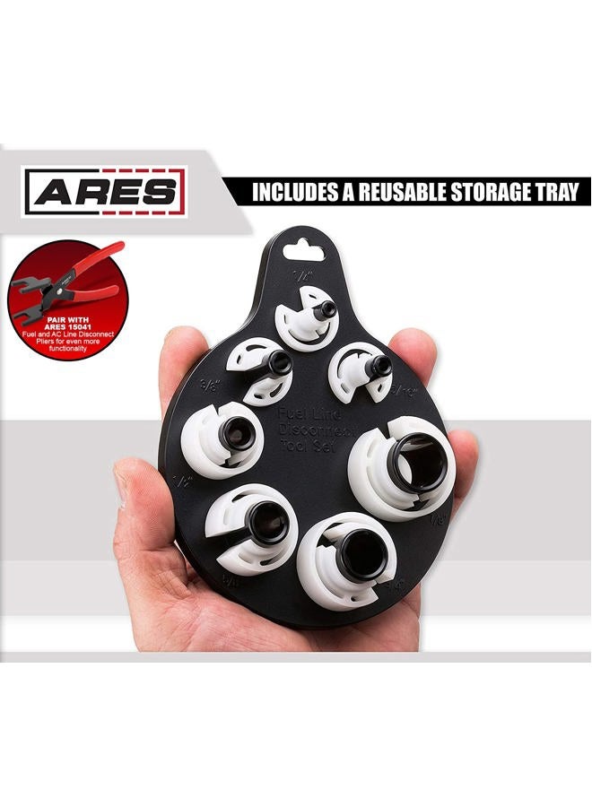 ARES 70317 - Air Conditioner and Fuel Line Quick Disconnect Tool Set - Includes 7 Popular SAE Standard Sizes for Multiple Applications - Sizes Range from 1/4-Inch to 7/8-Inch - Image 4