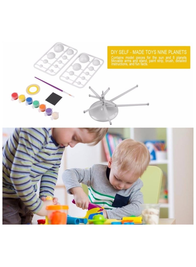 ماجيك واند مجموعة أدوات العلوم للأطفال من Magicwand مصنوعة من بلاستيك ABS، متوهجة في الظلام، نموذج القبة السماوية للنظام الشمسي - Image 5