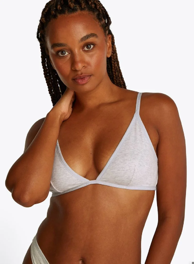 TOMMY HILFIGER Repeat Logo Unpadded Triangle Bra