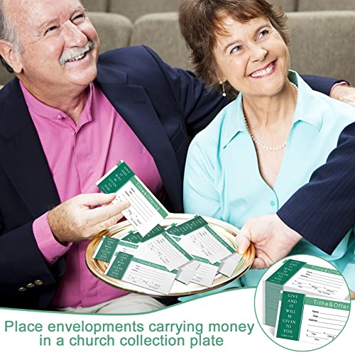 Woanger 500 Count Tithes and Offering Envelopes for Donation Envelope Bill Size Checks and Cash for Tithes and Offering(Stylish) - Image 5
