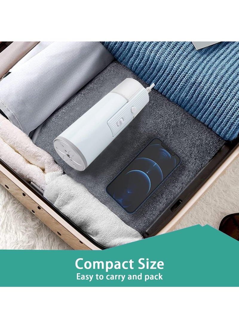 Generic Handheld Steamer for Clothes, Portable Handheld Travel Steamer for Clothing Lightweight Wrinkles Remover for Garments Fabric Steam Iron for Home and Travel (Blue)  - Image 5