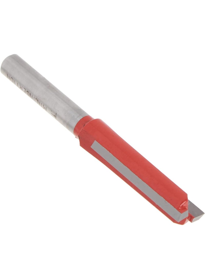 freud Freud Double Flute Straight Bit with Tico Hi-Density Carbide for Maximum Performance - 2 Cutters, 24000 RPM, 1-1/4" Height, 3/8" Diameter, 2-11/16" Length, 1/4" Shank - 04-126  - Image 2