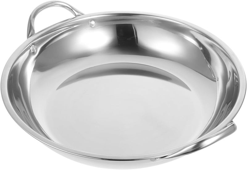 Mipcase Stock Pot Triplet Stainless Pan for Cooking Easy to Clean Steel Pot for Home Kitchen Restaurant - Image 1