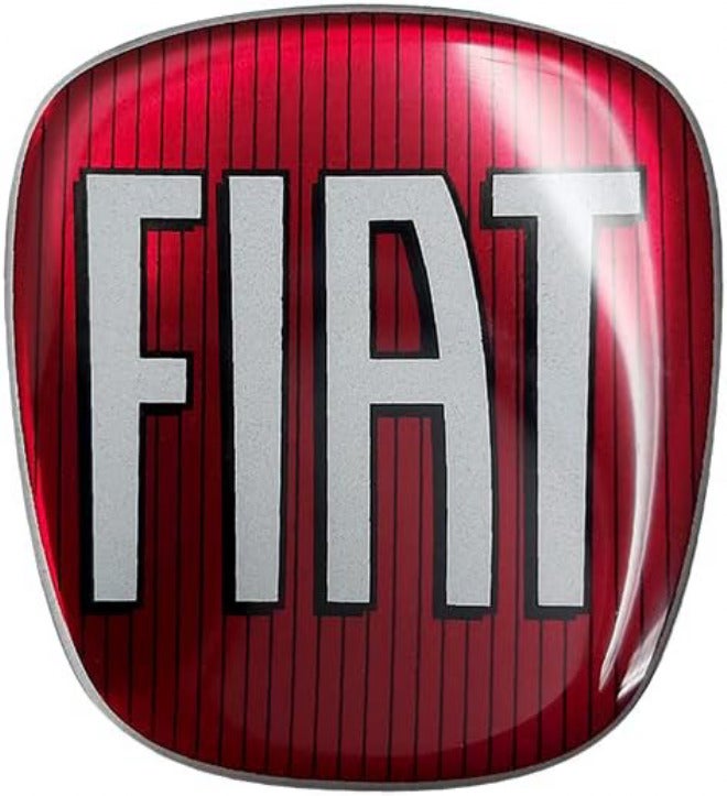 Fiat AMS 3D Sticker Replacement Logo for Fiat Big Point, Blue, Polyurethane, Car Emblem, 12192150031, Car Versatile application - Image 1