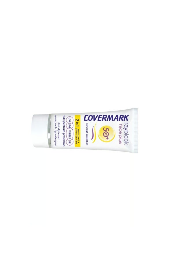 Covermark Rayblock Face Plus 2-In-1 Sunscreen Oily/Acneic SPF50+ 50ml - Image 3