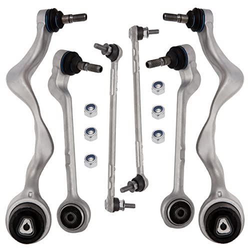 AUQDD 6Pc Suspension Kits (E82 E88 E90 E92 E93) K620127 K620128 K620129 K620130 K750002 K750003 Front Lower Control Arm and Ball Joint Fit For 08-13 BM-W 128i 135i,06-11 323i,07-13 328i 335i - Image 1