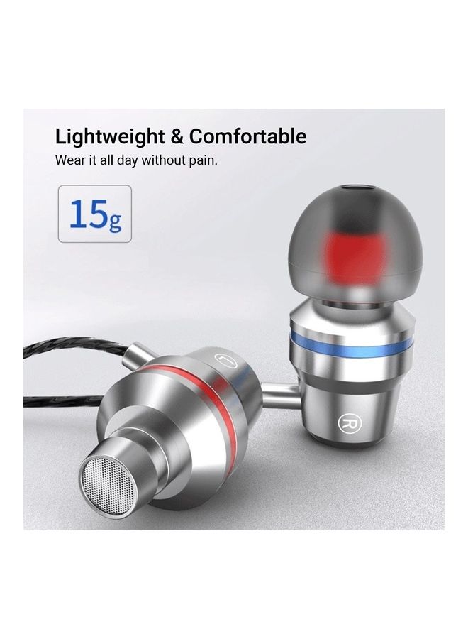 Bass Earbuds With Mic Wired In-Ear Earbuds - Image 5