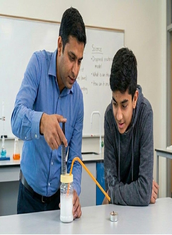 ESPtronics DIY Fire Extinguisher Working Model Project for School Students and Kids STEM Educational Science Exhibition Physics Learning Experiment Kit - Image 5