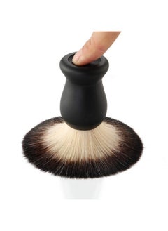 Aethland Aethland Shaving Brush Set with Black Solid Wood Handle, Shaving Kit for Men Includes Shaving Brush, Dia 3.1 inches Stainless Steel Shaving Bowl & Shaving Stand Wet Shaving Gifts for Men  - Image 4