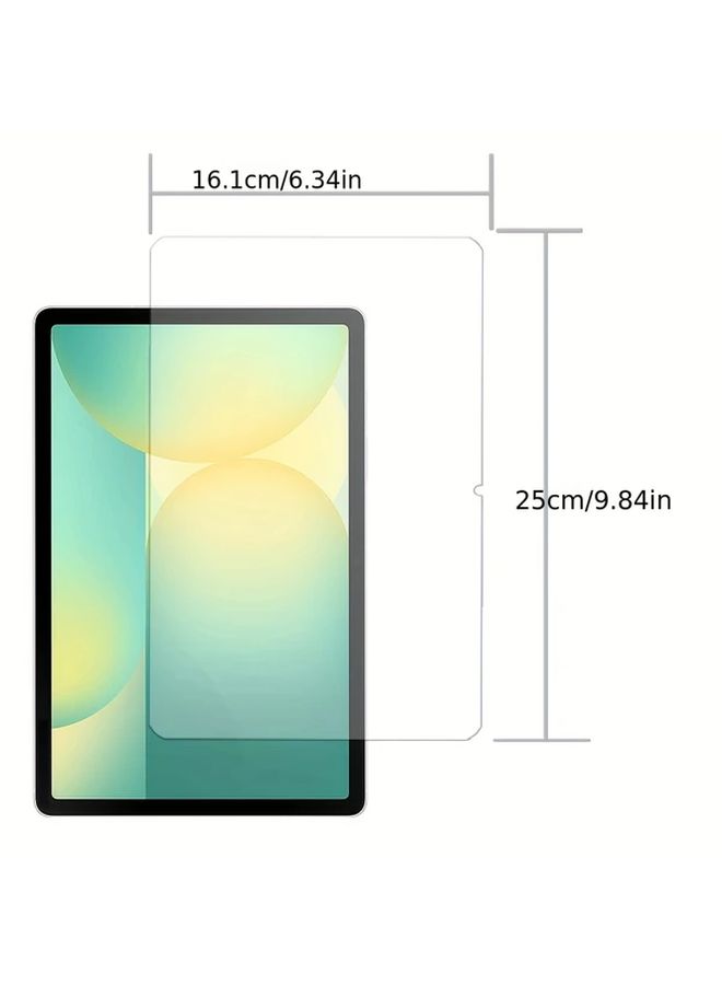 Tempered Glass Screen Protector for 10.9 Inch Tablet 9H Hardness HD Clear 1 Pack - Image 2