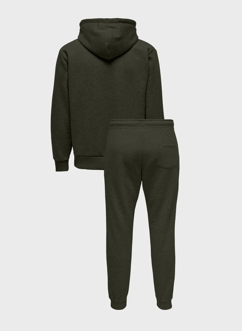 Only & Sons Onsceres Pant & Hoodie Set