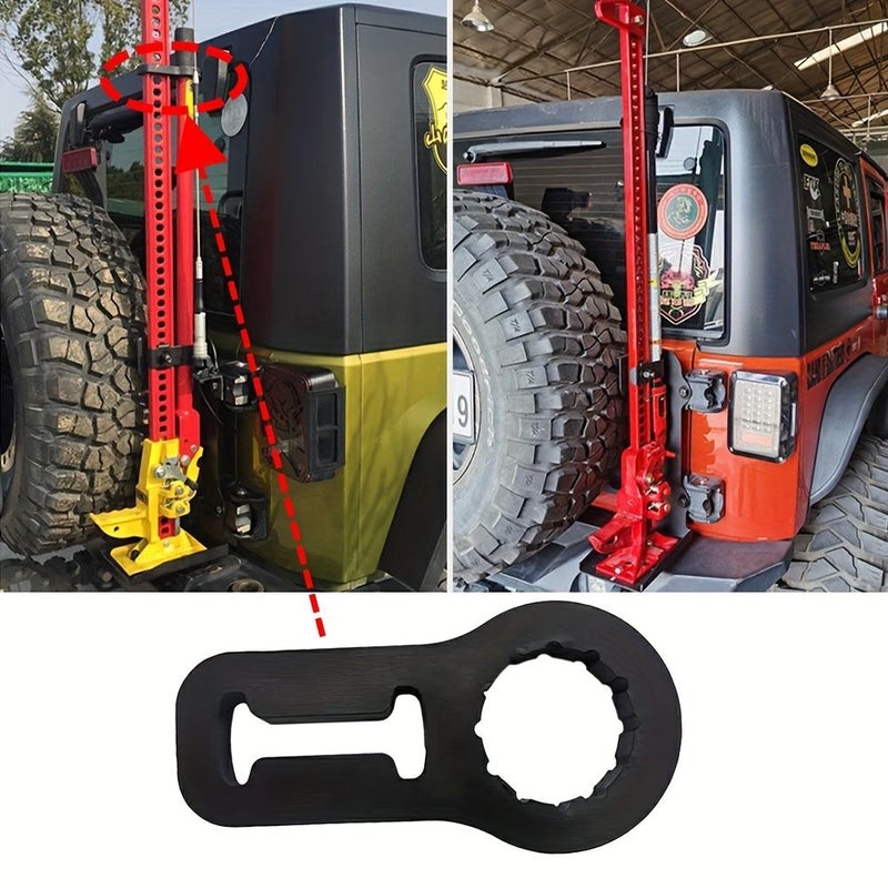 2Pcs Off Road Vehicle Jack Handle Lifting Rod Fixing Sleeve Anti Noise Holder - Image 1