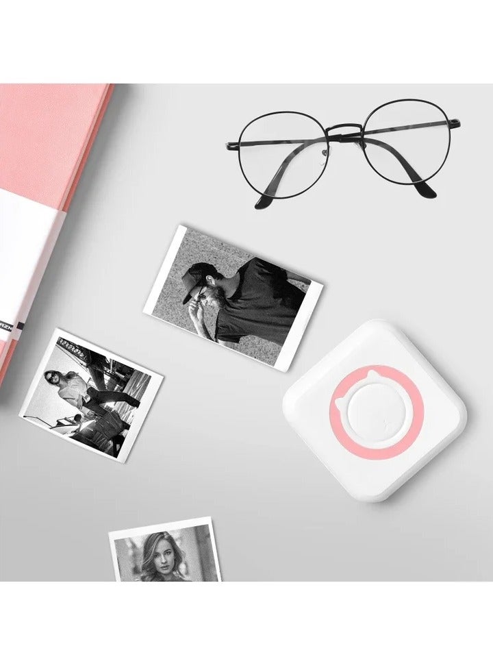Mini Pocket Sticker Printer, Bluetooth Wireless Portable Mobile Printer Machine Thermal Printer for Notes, Memo, Photo, Pocket Label Receipt Printer Compatible with iOS & Android - Image 5