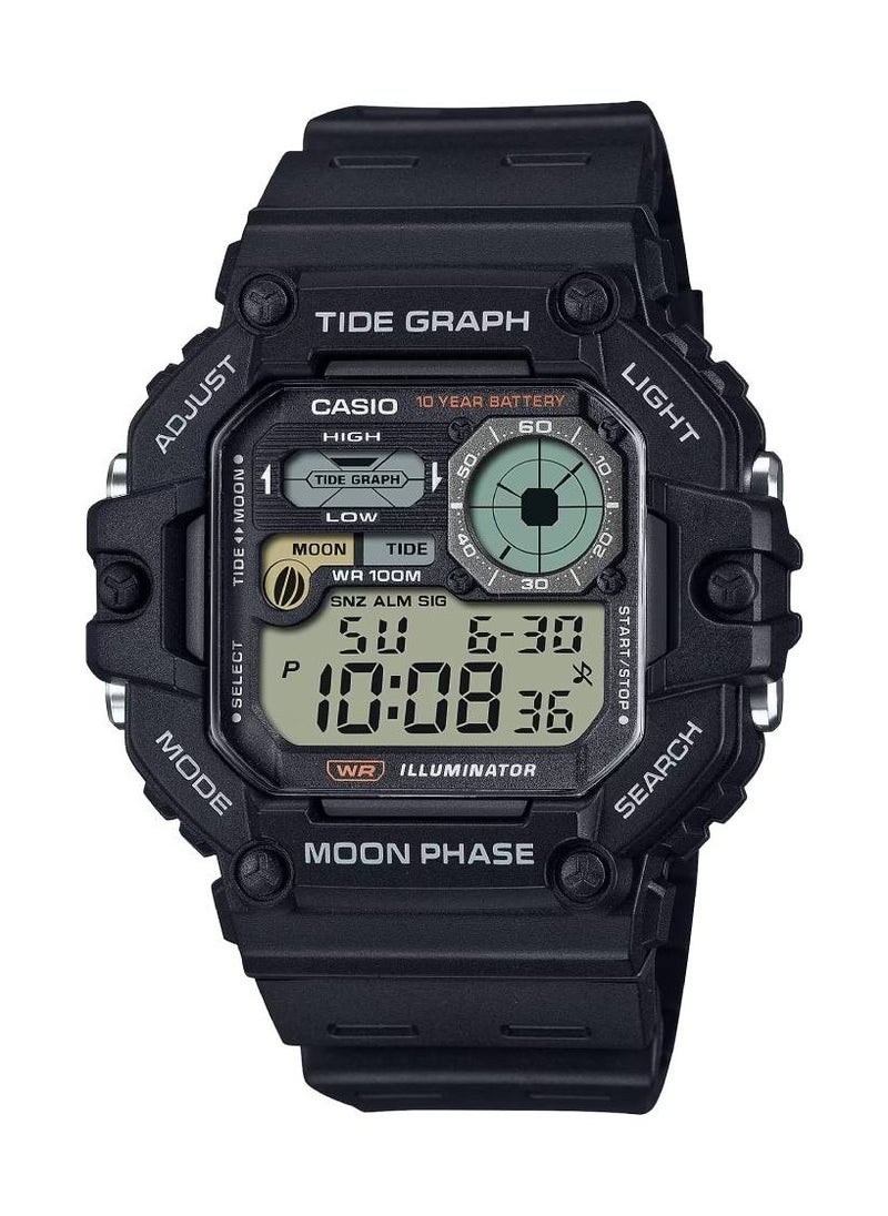 CASIO - Digital Resin Band Watch WS-1700H-1AVDF - Image 1
